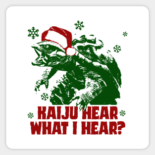 GAMERA - Kaiju hear what I hear 2.0 Sticker